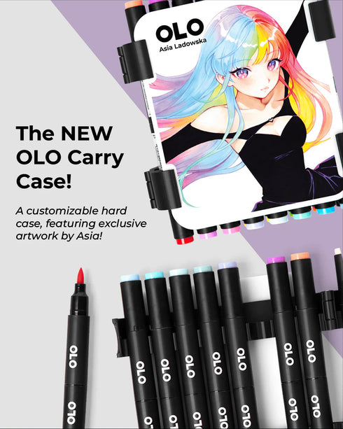OLO Asia Ladowska 32 color Brush Set