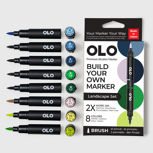 Brush Set 8pc - Landscape