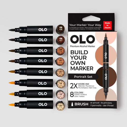Brush Set 8pc - Portrait