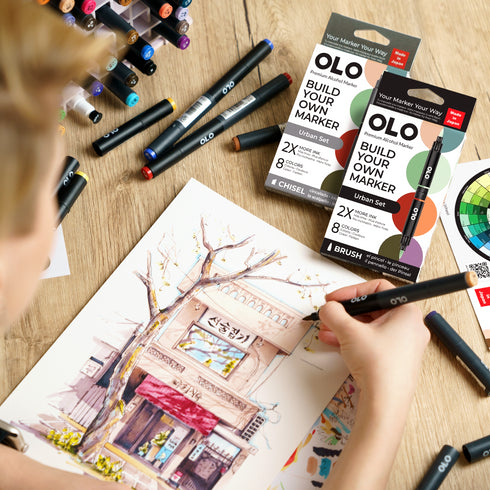 Brush Set 8pc - Urban