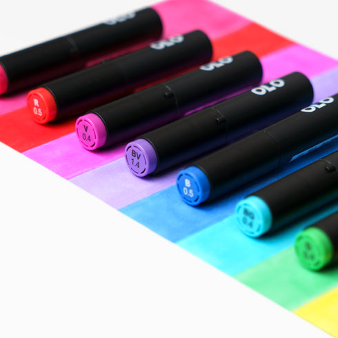 Brush Set 8pc - Vibrant