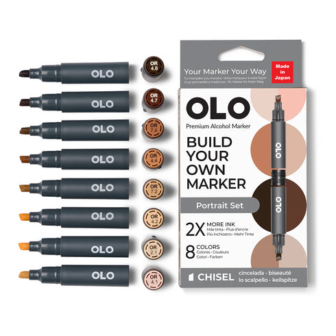 Chisel Set 8pc - Portrait