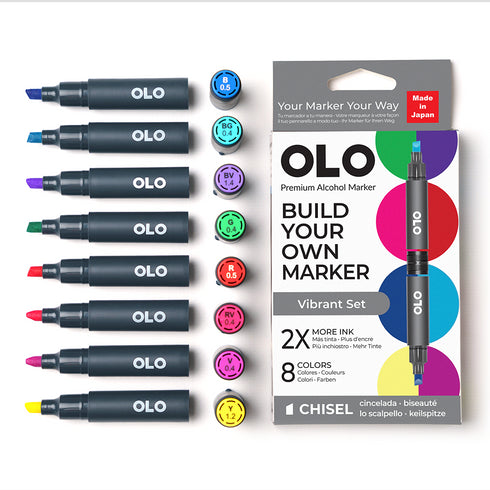Chisel Set 8pc - Vibrant
