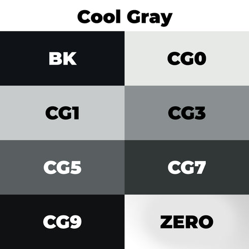 Chisel Set 8pc - Cool Gray