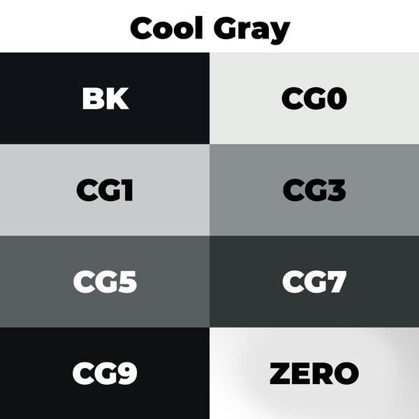 Chisel Set 8pc - Cool Gray