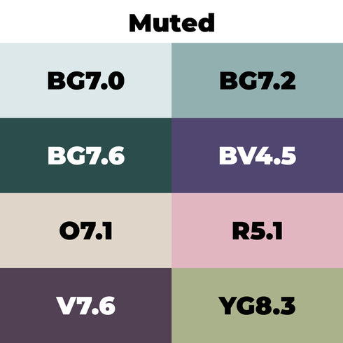 Brush Set 8pc - Muted