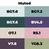 Brush Set 8pc - Muted