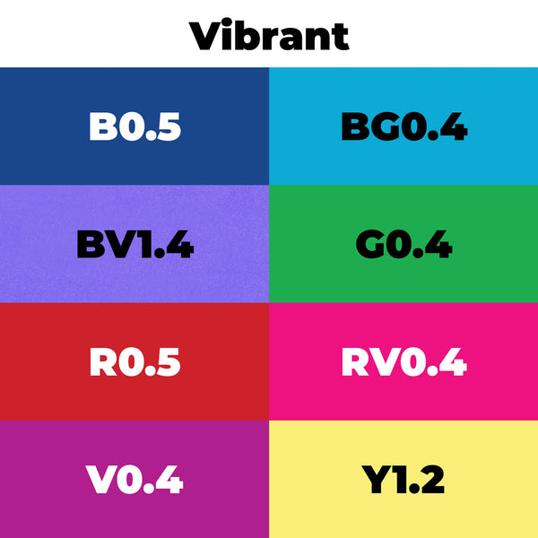 Brush Set 8pc - Vibrant