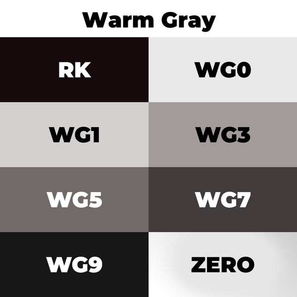Chisel Set 8pc - Warm Gray