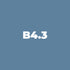 Chisel - B4.3 Vintage Blue
