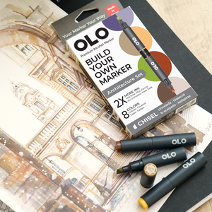 Chisel Set 8pc - Architecture