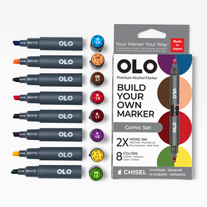 Chisel Set 8pc - Comic
