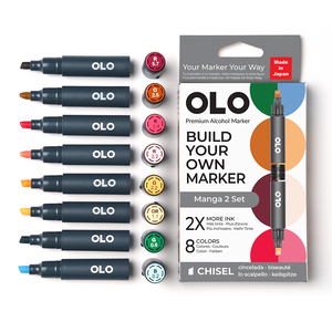 Chisel Set 8pc - Manga 2