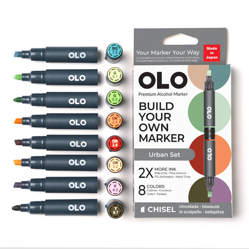 Chisel Set 8pc - Urban