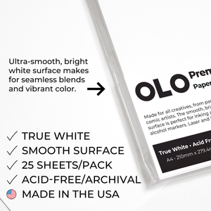 OLO Paper Pack A4 (25 Sheets)