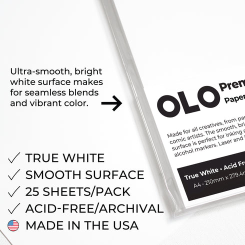 OLO Paper Pack A4 (25 Sheets)