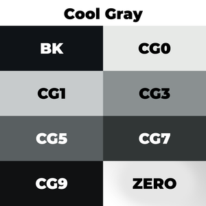 Chisel Set 8pc - Cool Gray