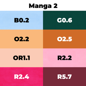 Chisel Set 8pc - Manga 2