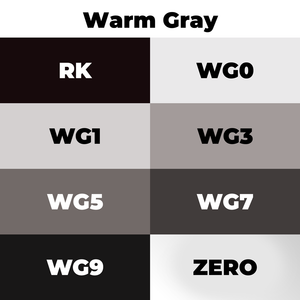 Chisel Set 8pc - Warm Gray